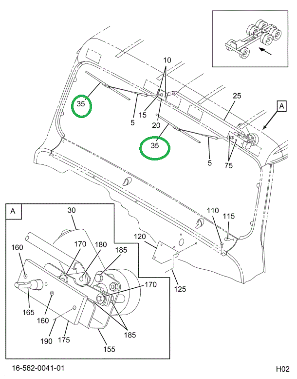 1616226C1 BLADE W/S WIPER