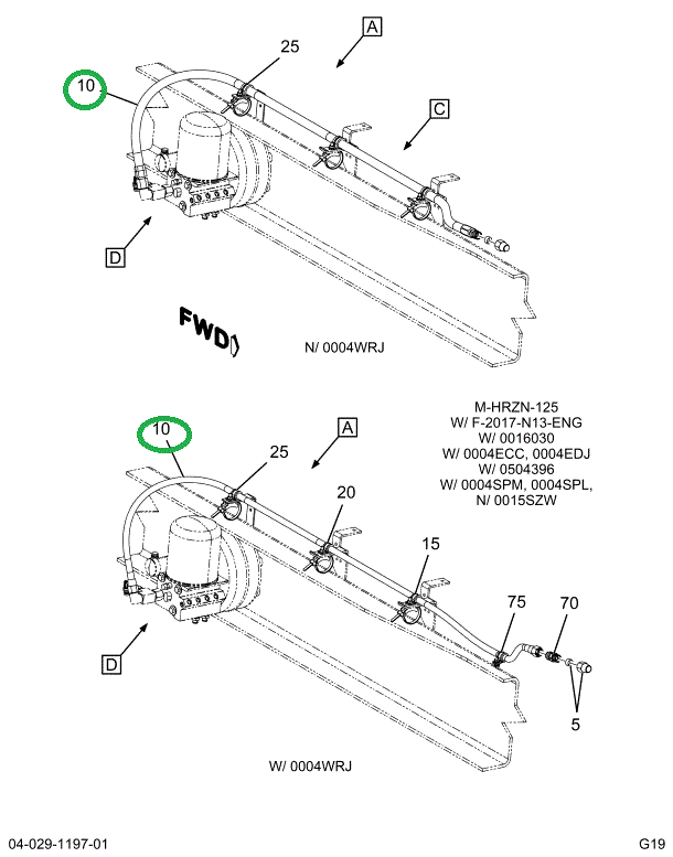 1616468C92 HOSE,AIR TEFLON