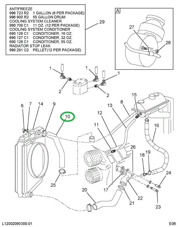 1616793C3 HOSE RADIATOR UPPER-UPPER