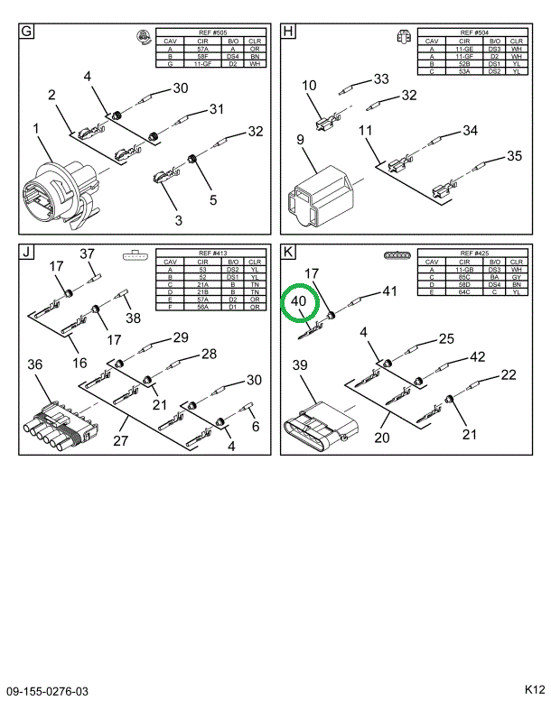 1617784C1 TERMINAL CABLE