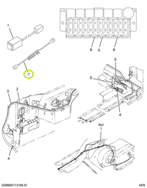 1618592C91 Harness, Electrical Display
