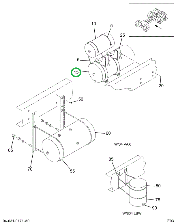 1619101C2 TANK AIR PRESS