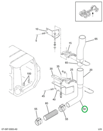 1619283C2 PIPE TAIL VERTICAL W/HORZ MUFF