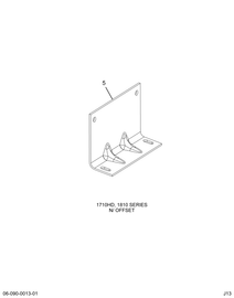 1620642C1 BRACKET CTR BRG 1710HD/1810