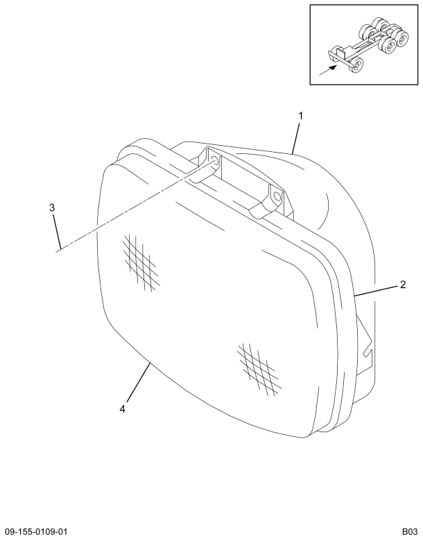 1621503C91 LIGHT HEAD HALLOGEN