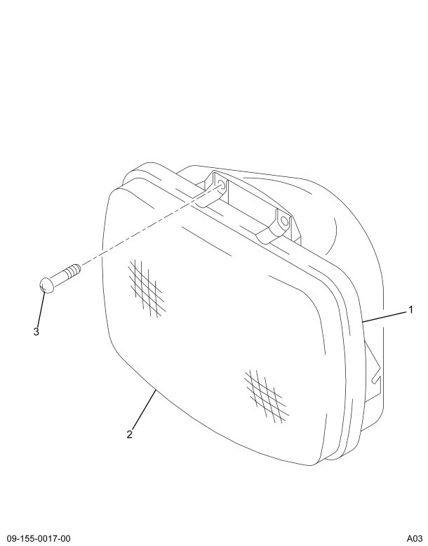 1621505C91 LIGHT HEAD HALLOGEN HI BEAM