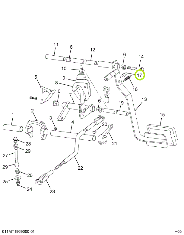 162212R1 BUMPER CAB DOOR STOP