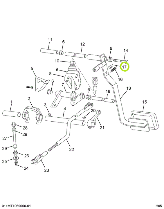 162212R1 BUMPER CAB DOOR STOP
