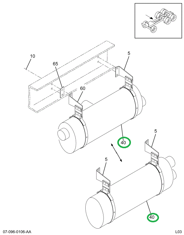 1622155C2 MUFFLER,ASM EXHAUST