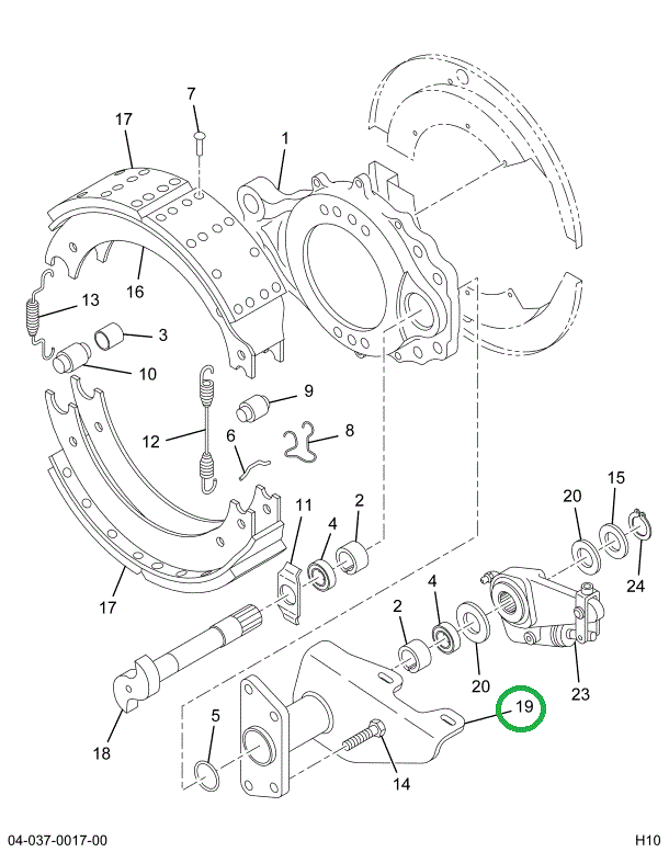 1646829C91 BRACKET BRK CHAMBER