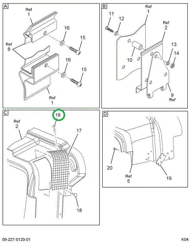 1647207C1 RIVET KTR CHERRY
