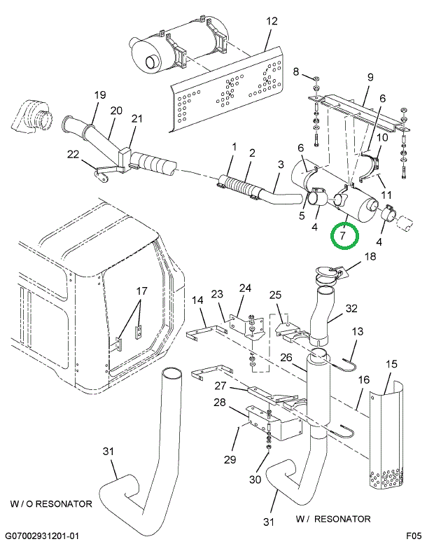 1648056C1 MUFFLER ASSY