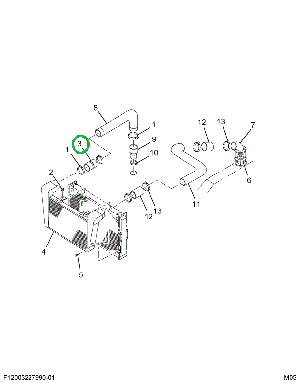 1649503C1 HOSE AIR-WATER ETC