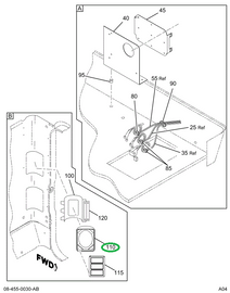 1649506C1 BEZEL RADIO SPEAKER & GRILLE