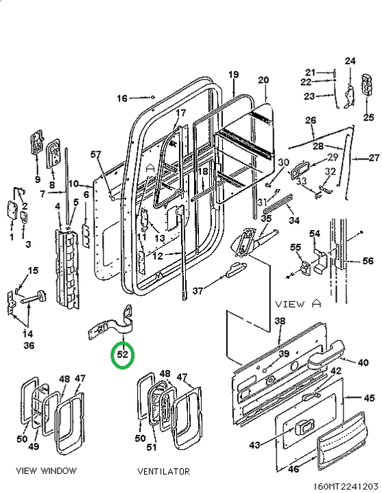 1650652C1 SUPPORT ASSY DOOR CHECK