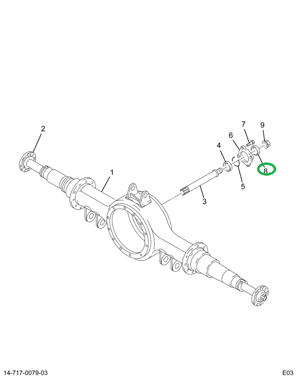 1651280C91 SEAL-OIL FWD RR OUTPUT