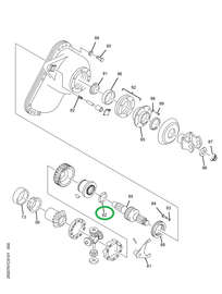 1651847C1 WASHER THRUST IAD SIDE GR.