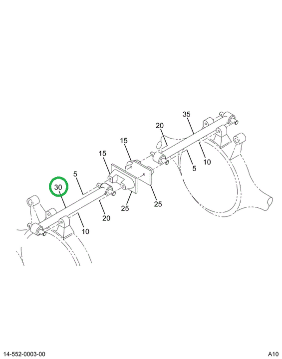 1651949C93 Rod, Torque 23 3/4 Long