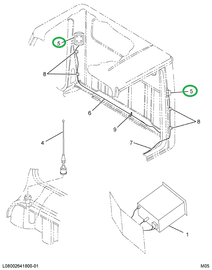 1651961C1 SPEAKER RADIO 5 1/4 ROUND 4 OH