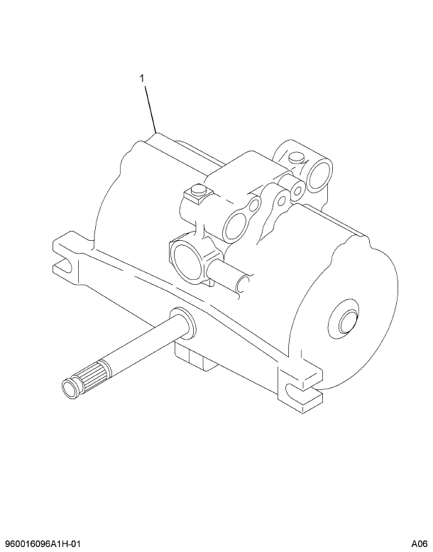 1653908C91 MOTOR ASSY W/S WIPER