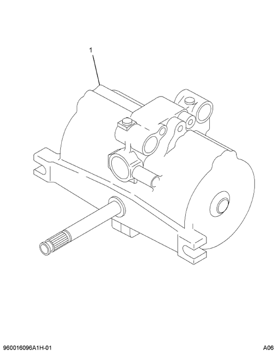 1653908C91 MOTOR ASSY W/S WIPER