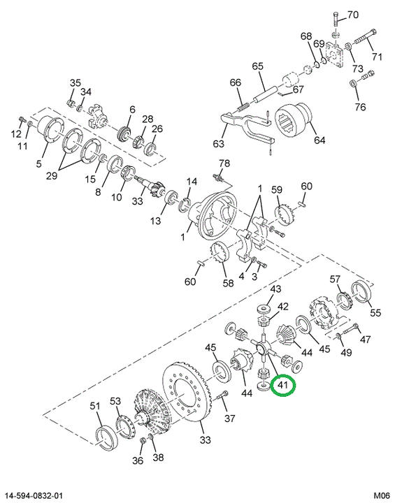 1653981C91 SPIDER DIFF