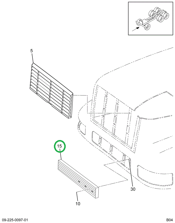 1654268C1 GRILLE ASM