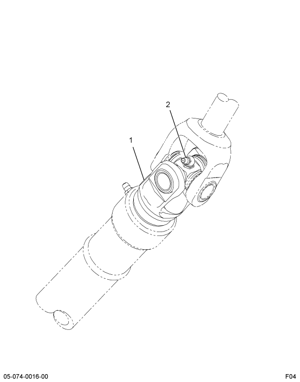 1654400C91 SHAFT STRG GEAR