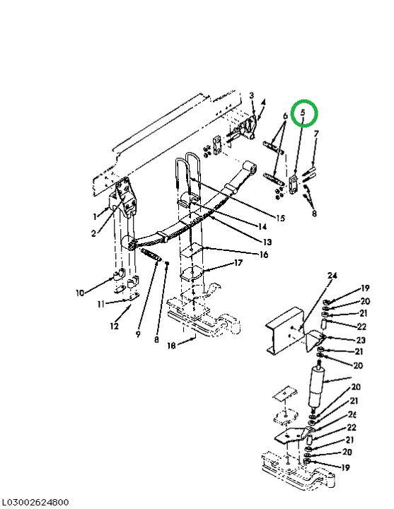 1654690C1 SHACKLE SPG