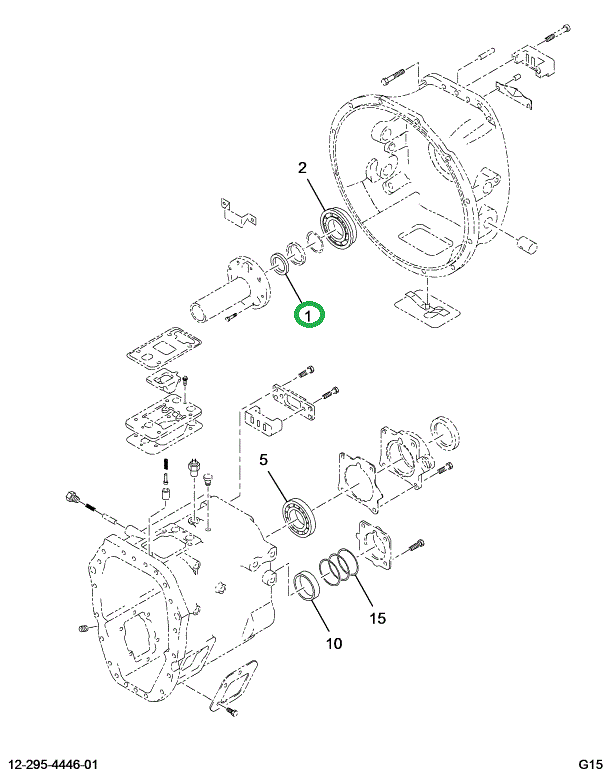 1654887C92 SEAL OIL DR GR BRG RETAINER