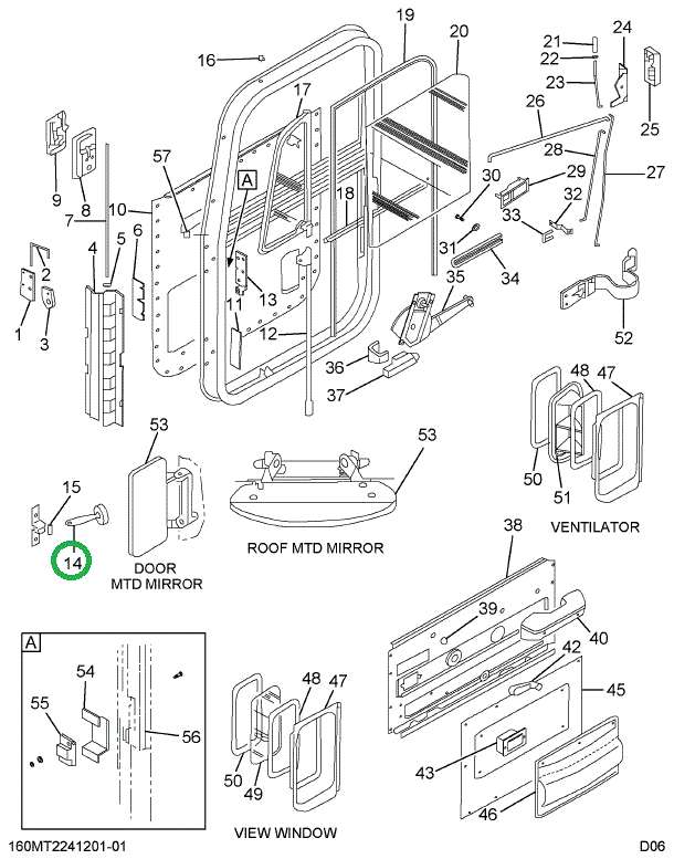 1655304C91 ARM ASSY DOOR CHECK