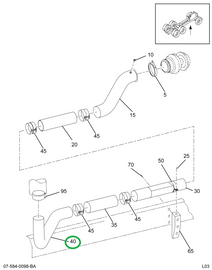 1657418C2 PIPE EXHAUST*EXHAUST