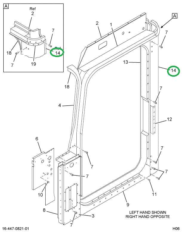 1658359C2 PANEL RR CRNR OUTER LH ALUM