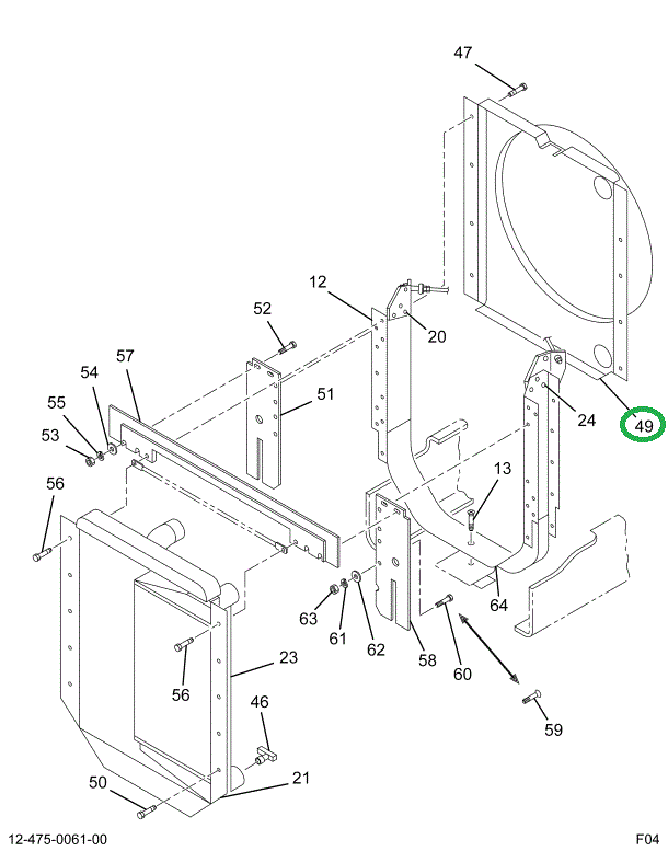 1658486C5 SHROUD FAN