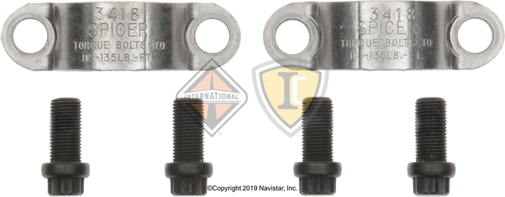 1658835C91 STRAP,KIT U-JT STRAP&BOLT 1710