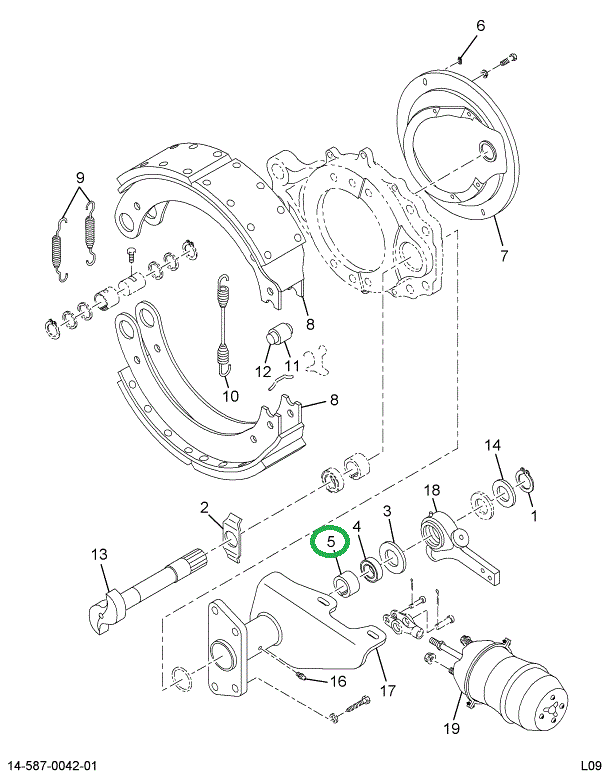 1658914C1 BUSHING  CAMSHAFT BRKT