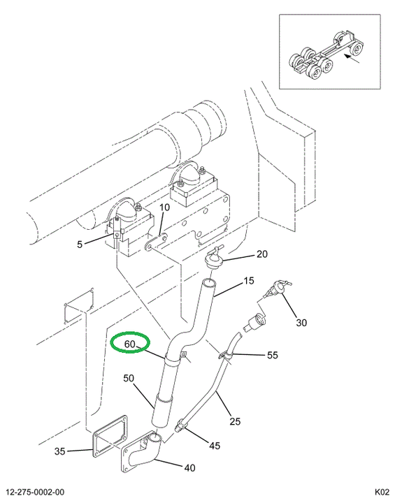 1660459C1 CLAMP OIL FILL TUBE