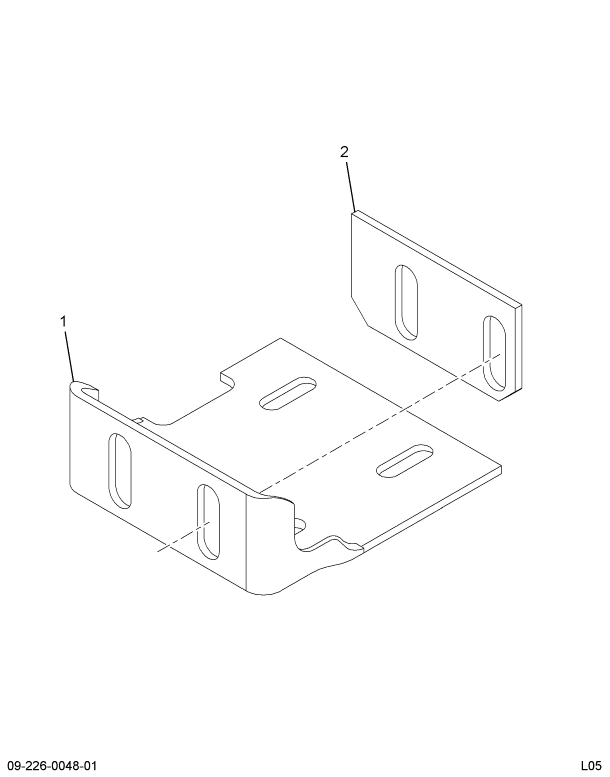 1660575C1 BRACKET ASSY HINGE TO FRAME RH