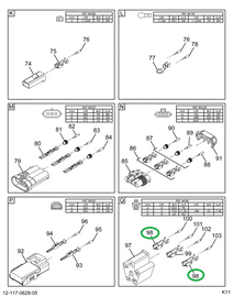 1660577C1 TERMINAL FEMALE 3.0MM CABLE