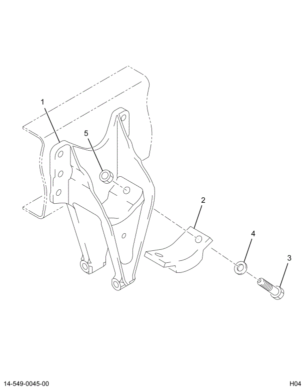 1660687C91 BRACKET ASSY SPG