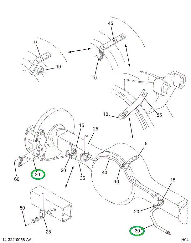 1660873C2 HOSE HYD BRAKE GIVE LENGTH IN