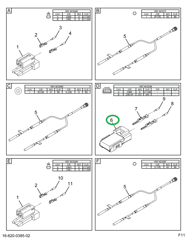 1661197C1 BODY CONNECTOR 2-WAY