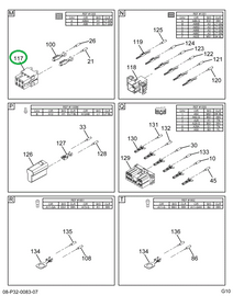 1661200C1 BODY CONNECTOR 6-WAY