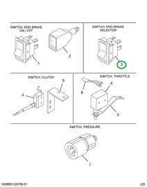 1661247C2 SWITCH SELECTOR ENG BRK