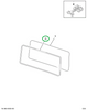1661312C1 SEAL REAR GLASS