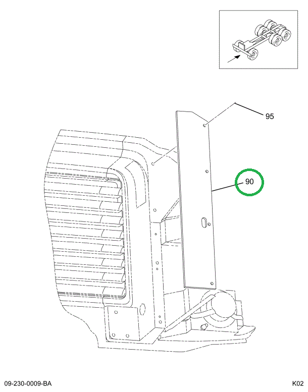 1661313C3 SEAL RAD TO SHELL