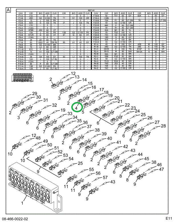 1661386C1 TERMINAL CABLE FEMALE SINGLE