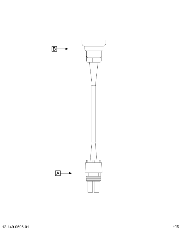 1661417C91 CABLE ASM B/U LIGHT MAN. TRANS