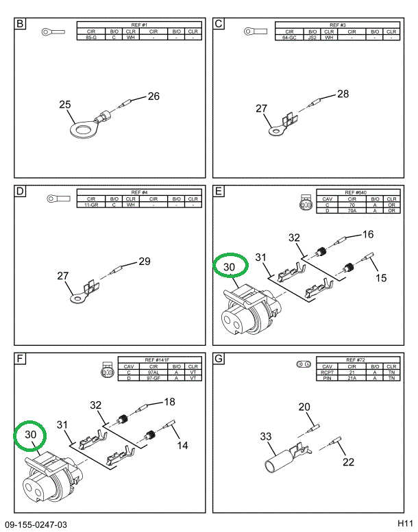 1661777C1 BODY CONNECTOR 250 METRIC