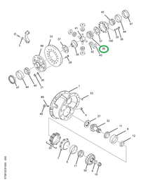 1662592C1 Gear, Side Differential